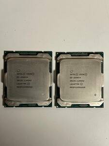 送料無料 超ハイスペックCPU Intel XEON E5-2699V4 CPU 2個セット 2.2GHz/ターボ最大3.6Ghz 22コア 44スレッド ソケット FCLGA2011