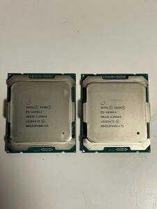 送料無料 超ハイスペックCPU Intel XEON E5-2699V4 CPU 2個セット 2.2GHz/ターボ最大3.6Ghz 22コア 44スレッド ソケット FCLGA2011 ③