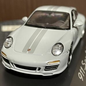 シュコー 1/43 ポルシェ 911 スポーツ クラシック Sport Classic ディーラー特注 ポルシェ銀箱 WAP 020 009 0Aの画像2