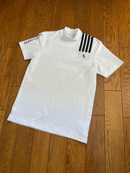 美品！パーリーゲイツ　PEARLYGATES ゴルフシャツ　半袖シャツ　サイズ5 TSI正規品　日本製　