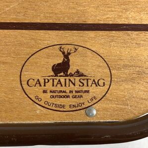 D3009【キャンプ用品】CAPTANSTAG/キャプテンスタッグ 折りたたみ式 木製テーブル 木製椅子の画像6