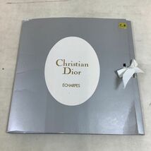 D4071【コンパクト】 スカーフ Christian Dior／クリスチャン ディオール CD トロッター柄_画像6