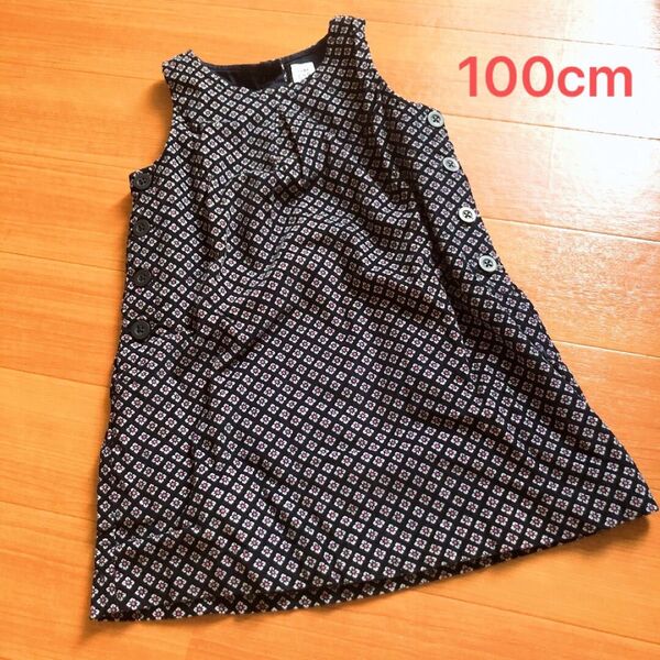 gap babygap ジャンバースカート 花柄 ワンピース
