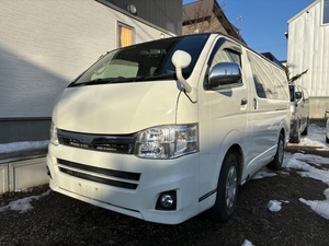 積雪地方必須の４WD ハイエース 人気の３型フェイス 上級グレードGLパッケージ 車検取得渡（R7/4迄）