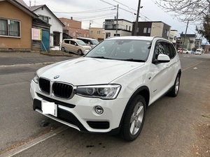 【Must Sell】popularの後期モデル！低燃費・高トルク クリーンディーゼル BMW X3 20d One owner NavigationＢカメラ　Vehicle inspection残長（R7/10迄）