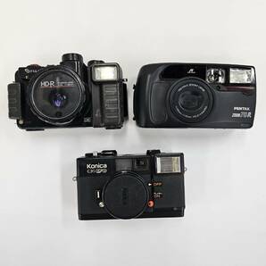 E051(10000)-617 カメラ・レンズまとめ 約10㎏ Canon キャノン FUJIFILM PENTAX ペンタックス Nikon ニコン 他 状態様々の画像3