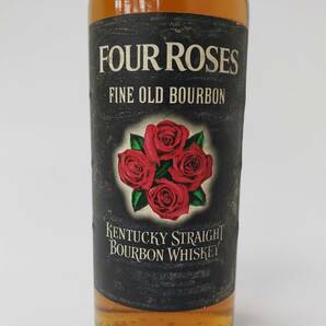 M26559(043)-623/MS4000 酒 FOUR ROSES FINE OLD BOURBON KENTUCKY STRAIGHT BOURBON WHISKEY フォアローゼス 43％ 750mlの画像6