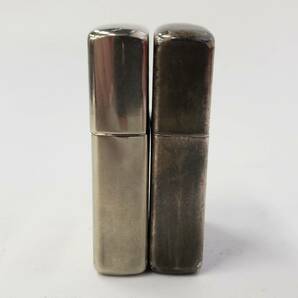 M5755(044)-517/TY6000 Zippo ２点まとめ ジッポライター CAUTION/Sakura Bakushin O サクラバクシンオー 喫煙グッズの画像2