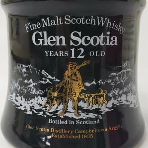 M2625(044)-553/TH13000 酒 Glen Scotia 12年 Fine Malt Scotch Whisky グレンスコシア ウイスキー特級 43％ 750ml 替え栓付きの画像6