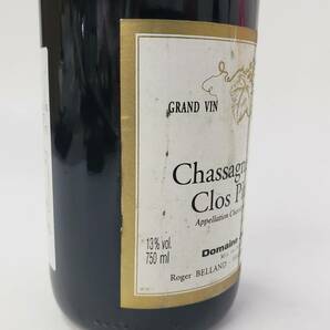 M39235(052)-549/YS8000 酒 Chassagne-Montrachet Clos Pitois 1er Cru 1996 シャサーニュ モンラッシェ プルミエル クリュ 13％ 750mlの画像7