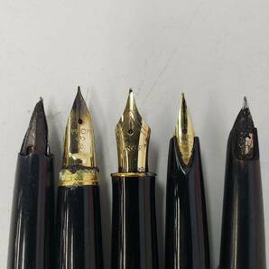 M052-568 万年筆 10点まとめ PARKER パーカー PLATINUM プラチナ PILOT パイロット 他 筆記用具 文具 の画像5