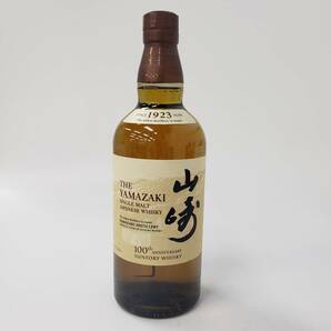 M18447(044)-527/AM10000【千葉県内のみ発送】酒 SUNTORY WHISKY 山崎 100周年記念 蒸溜所ラベル THE YAMAZAKI サントリー 43％ 700mlの画像1