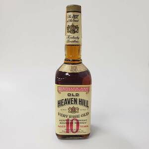 M2625(044)-545/TH12000　酒　OLD HEAVEN HILL 10年 VERY RARE OLD　オールド ヘブン ヒル　バーボン　ウイスキー　43％　750ml 