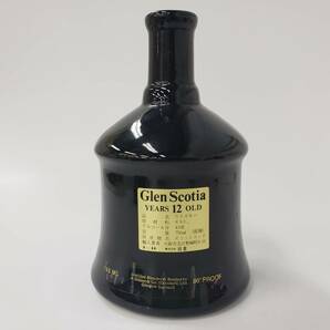 M2625(044)-553/TH13000 酒 Glen Scotia 12年 Fine Malt Scotch Whisky グレンスコシア ウイスキー特級 43％ 750ml 替え栓付きの画像4