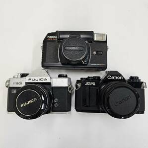 E051(10000)-623 カメラ・レンズまとめ 約10㎏ Canon キャノン OLYMPUS PENTAX ペンタックス Nikon ニコン ソニー 他 状態様々の画像3