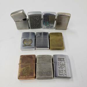 M052-504　Zippo　10点まとめ　ジッポライター　喫煙グッズ