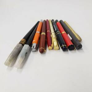 M052-521 万年筆 10点まとめ PILOT パイロット PLATINUM プラチナ BEAMS 他 筆記用具 文具の画像3