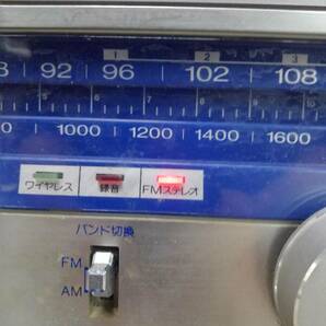 H2432(043)-812/YK70000 SHARP シャープ GF-1000 ラジオ付ステレオテープレコーダー THE SEARCHER-Wの画像8