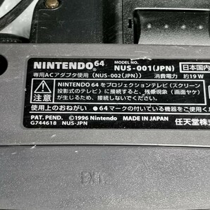 NINTENDO 64 NUS-001 ゲーム機本体のみ ジャンク扱いの画像4