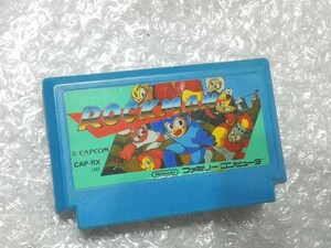 Nintendo CAP-RX ロックマン ファミコンソフト 中古 送料無料！