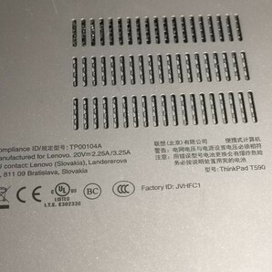 最終出品 Lenovo ThinkPadT590 ノートPC i5-8265U ジャンクの画像9