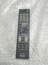 SONY RMT-TX102J テレビ用リモコン 中古_画像1