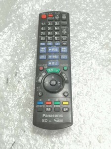 Panasonic N2QAYB000821 BD用リモコン ジャンク レタパ