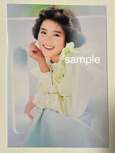  Okada Yukiko L stamp photograph idol 894