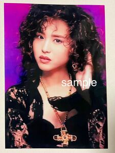  Matsuda Seiko L stamp photograph idol *8817