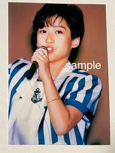  Okada Yukiko L stamp photograph idol 971
