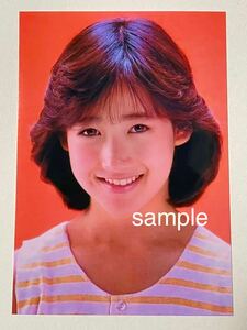  Okada Yukiko L stamp photograph idol 987