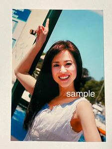  Matsuda Seiko L stamp photograph idol *8845