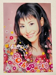  Matsuda Seiko L stamp photograph idol *8891