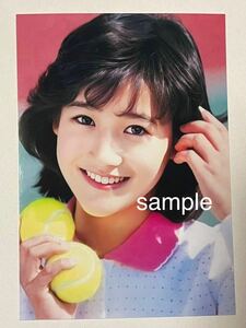  Okada Yukiko L stamp photograph idol 1057