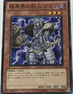 遊戯王 ジャンク ノーマル 効果モンスター 1枚 暗黒界の狩人 ブラウ SD21