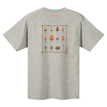 モンベル mont-bell WIC.T どんぐり Tシャツ #1114737 ライトグレー Mサイズ 新品_画像2