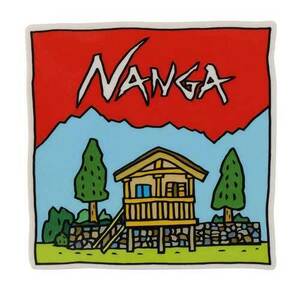 NANGA×USHIODA ナンガ×ウシオダヒロアキ NA2454-3G502-Z ステッカー LODGE 新品