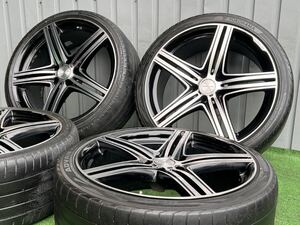 WALD ヴァルド MAHORAマホラ M11C 21インチホイール／タイヤ (21x9J +33) PCD:120 ハブ60M レクサスLS460 LS600 LS500 40アルファード