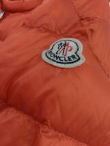 ★USED【MONCLER】☆モンクレール　ダウンジャケット☆オレンジ・XL_画像2