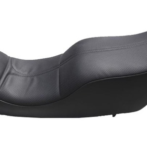シート表皮 Z1000R S1 シート 立体縫製 表皮 生地 カバー 黒 seat leather cover dimple black 3Dの画像3