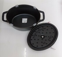 【新品】STAUBストウブ　ココットオーバル１７ｃｍフランス_画像5