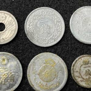 古銭 昭和 まとめて戦前 戦後 総量約20.6g 検) 日本 貨幣 レアコインの画像2