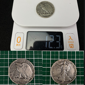 LIBETY HALF DOLLAR ウォーキングリバティー アメリカ 銀貨 1936年 12.3g