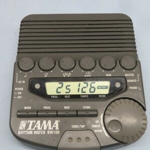 ■TAMA RW100 電子メトロノーム RHYTHM WATCH タマ リズムウォッチ USED 93288■！！の画像3