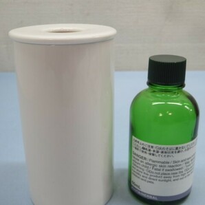 ■MUJI インテリアフレグランス磁器ホルダー 無印良品 HERBAL オイル 元箱付き USED 93151■！！の画像1