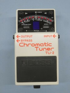 ■BOSS TU-2 エフェクター Chromatic Tuner ボス クロマチック・チューナー USED 92519■！！