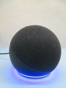 ■Amazon B7W64E スマートスピーカー Amazon Echo Dot(第4世代) ブラック アマゾン エコードット アダプター付き USED 93433■！！