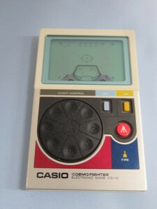 ★CASIO CG-110 ゲーム機器 COSMO FIGHTER ELECTRONIC GAME カシオ コスモファイター ボタン電池付き 動作品 93450★！！