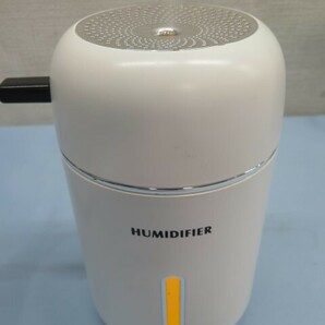 ★HUMIDIFIER GXZ-J630 家庭用超音波加湿器 ホワイト アロマセラピー用エッセンシャルオイルディフューザー A1 USBケーブル付 動作品 93628の画像2