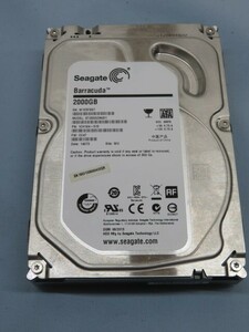 2.0TB★Seagate ST2000DM001 HDD 内蔵 シーゲート ハードディスク PC用品 初期化済み USED 93889★！！